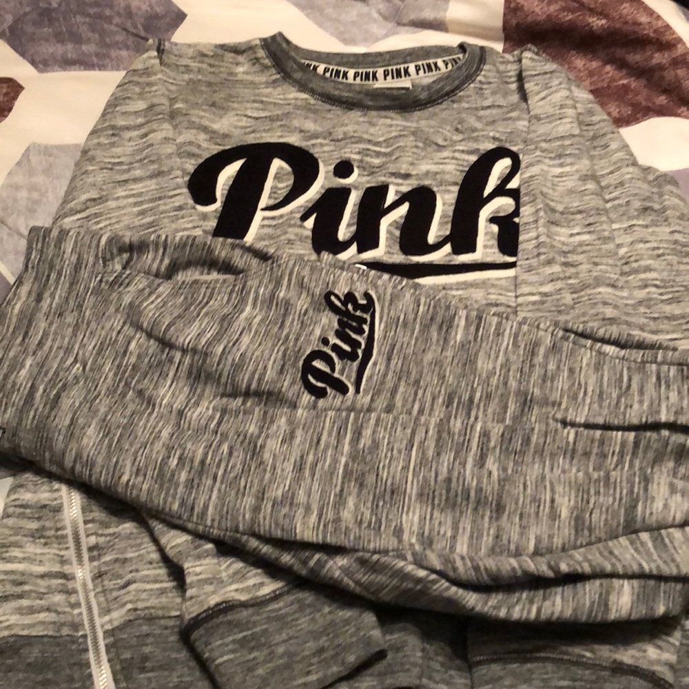Pink grey set